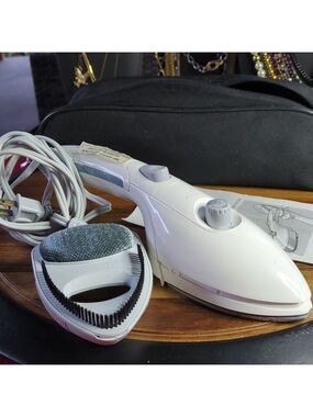 Rowenta Handheld Garment Fabric Steamer with Attachments
